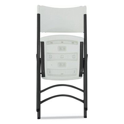Alera® Resin Office Folding Chair, White, 4/Carton (ALEFR9302)