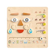 Flash Furniture Bright Beginnings Feelings and Moods STEAM Wall Activity Board (MK-ME15273-GG)