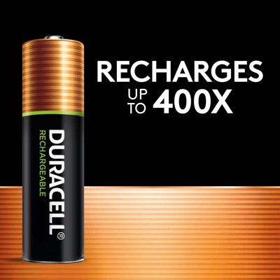 Duracell AA NiMH Battery, 2/Pack (DC NL AA2BCD)