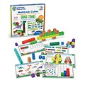 Learning Resources MathLink Cubes Kindergarten Math Activity Set: Dino Time!, Multicolor (LER 9330)