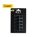 NXT Technologies 32GB USB 2.0 Type-A Flash Drive, Black, 5/Pack (NX61129)