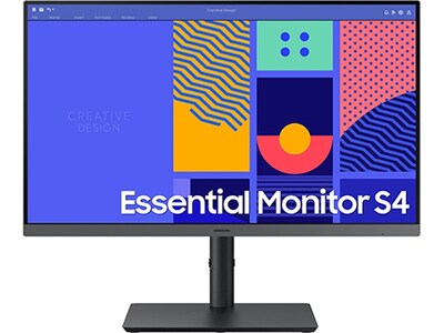 Samsung Essential 27 IPS Monitor, Black  (S27C432GAN)