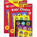 TREND Kids Choice Stinky Stickers® Variety Pack, Multicolored, 480 Per Pack, 2 Packs (T-089-2)