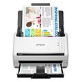 Epson DS-530 II Duplex Document Scanner, White/Black (B11B261202)