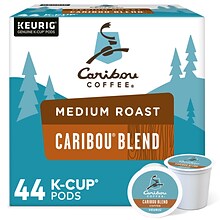 Caribou Blend Coffee Keurig® K-Cup® Pods, Medium Roast, 44/Box (357453)