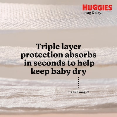 Huggies Snug & Dry Diapers, Size 2, 100 CT (54646)
