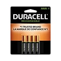 Duracell AAA NiMH Battery, 4/Pack (DX2400B4N001)