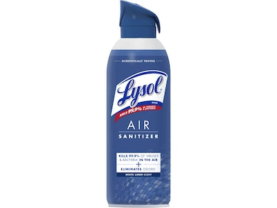 Lysol Air Sanitizer Spray, White Linen Scent, 10 Oz. (3245823)