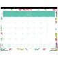 2024-2025 Blue Sky Day Designer Peyton White 22" x 17" Academic Monthly Desk Pad Calendar (107938-A25)