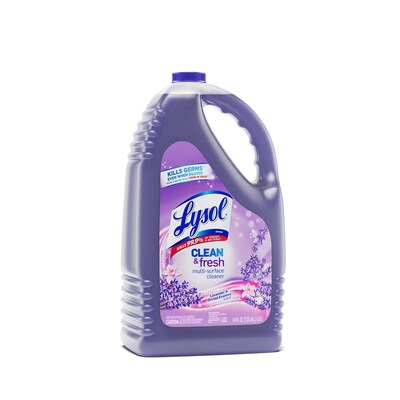 Lysol All-Purpose Cleaners & Spray Degreaser Disinfectant Refill, Lavender & Orchid Essence Scent, 144oz. (36241-88786)