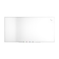 TRU RED™ Magnetic Steel Dry Erase Board, Satin Frame, 8 x 4 (TR61178)