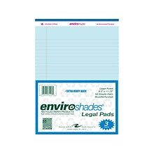 Roaring Spring Paper Products 8.5 x 11.75 Legal Pads, Recycled Blue Paper, 50 Sheets/Pad, 3 Pads/P