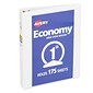 Avery 1" 3-Ring Mini Binders, White (05806)