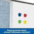 Learning Resources Super Strong Magnetic Hooks 1.5 in Diameter, 4 Pieces (LER2694)