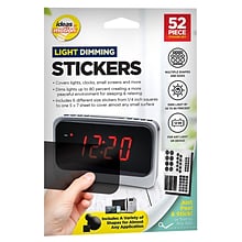52 Piece Light Dimming Stickers