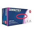 Ambitex L200 Series Powder Free Cream Latex Gloves, Small, 100/Box (LSM200)