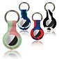 Better Office Products Silicone Covers For Apple Airtags, Airtag Holder & Key Ring, Assorted Tie-Dye Designs, 4/Pack (00753-4PK)
