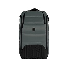 STM Dux Laptop Backpack, Gray Storm Twill (STM-111-333Q-03)