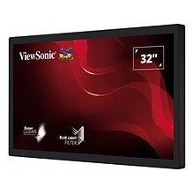 ViewSonic 32 60 Hz LCD Open-Frame Touch Monitor, Black (TD3207)