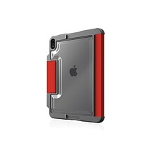 STM Dux Plus TPU 10.9 Protective Case for iPad 10th Generation, Red (STM-222-387KX-02)