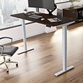 Bush Business Furniture Move 40 Series 72W Electric Height Adjustable Standing Desk, Mocha Cherry/C