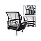 Mind Reader Mesh Ergonomic Lower Back Support Office Chair Cushion, Black, 4/Pack (4BACKMESH-BLK)