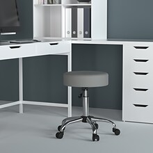 Boss Caressoft Armless Medical Stool, Gray (B240-GY)