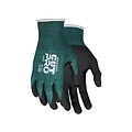 MCR Safety Cut Pro Hypermax Fiber/Nitrile Work Gloves, XL, A2 Cut Level, Green/Black, Pair (96782XL)