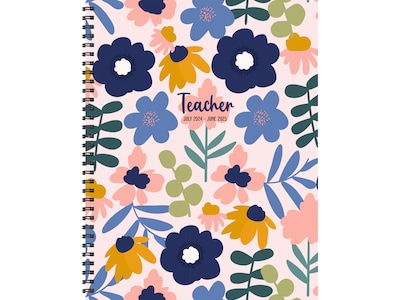 2024-2025 TF Publishing Teacher 8.5 x 11 Academic Weekly & Monthly Planner, Paperboard Cover, Mult