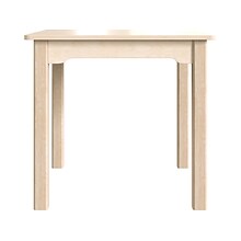 Flash Furniture Bright Beginnings Hercules Square Table, 23.5 x 23.5, Beech (MK-ME088009-GG)