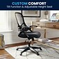 Flash Furniture Porter Ergonomic Mesh Swivel High Back Office Chair, Dark Gray/Black (HL00161BKDKGY)