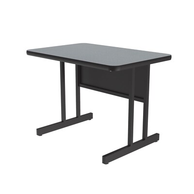 Correll Training Room Table, 48x24, Gray Granite (CS2448TF-15)