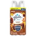 Glade Air Freshener Aerosol, Cashmere Woods Scent, 8.3 Oz., 2/Pack (346577)