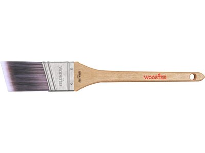 Wooster Brush ULTRA/PRO Firm 2 Nylon/Polyester Thin Angle Brush, 6/Box (0041810020)