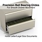 Quill Brand® Commercial 2 File Drawers Lateral File Cabinet, Locking, Putty/Beige, Letter/Legal, 36"W (20052D)