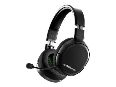 SteelSeries Arctis 1 Wireless Stereo Computer Headset, Over-the-Head, Black (61519)