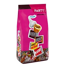 Hersheys Miniatures Assorted Chocolate,  Candy Party Pack, 35 oz. (HEC99982)