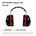 3M PELTOR Optime 105 Over-the-Head Earmuffs (H10A)