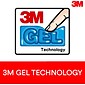 3M Gel Non-Skid Wrist Rest for Keyboards, Black (WR309LE)