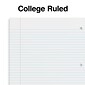 Staples Premium 5-Subject Notebook, 8.5" x 11", College Ruled, 200 Sheets, Teal (TR58320)