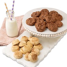 28 Gluten-Free Soft Cookies - Snickerdoodle & Chocolate Chip