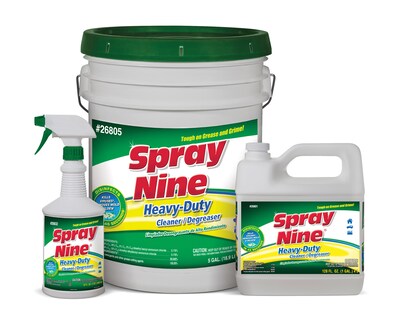 Spray Nine All-Purpose Cleaners & Spray Degreaser Disinfectant, 32 oz., 12/Carton (DYM 26832)