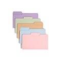 Smead SuperTab File Folders, 1/3 Cut, Legal Size, Multicolor, 100/Box (11962)