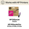 HP 923e EvoMore Magenta High Yield Ink Cartridge (4K0T5LN), print up to 800 pages