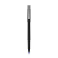 uni-ball Rollerball Pens, Micro Point, Blue Ink, 12/Pack (60153)