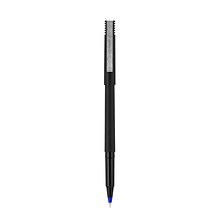 uni-ball Rollerball Pens, Micro Point, Blue Ink, 12/Pack (60153)