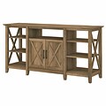 Bush Furniture Key West Console TV Stand, Screens up to 65, Reclaimed Pine (KWV160RCP-03)