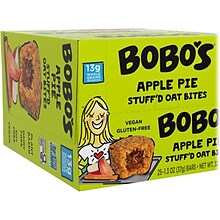 Bobos Stuffd Gluten-Free Apple Pie Oat Bites, 1.3 oz., 25 Bites/Box (SL121-25)