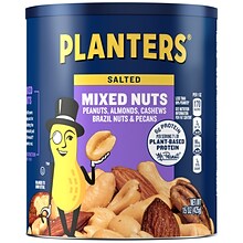 Planters Mixed Nuts, Variety, 15 Oz. (001670)