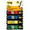 Post-it Flags, .47 Wide, Assorted Colors, 140 Flags/Pack (683-4)